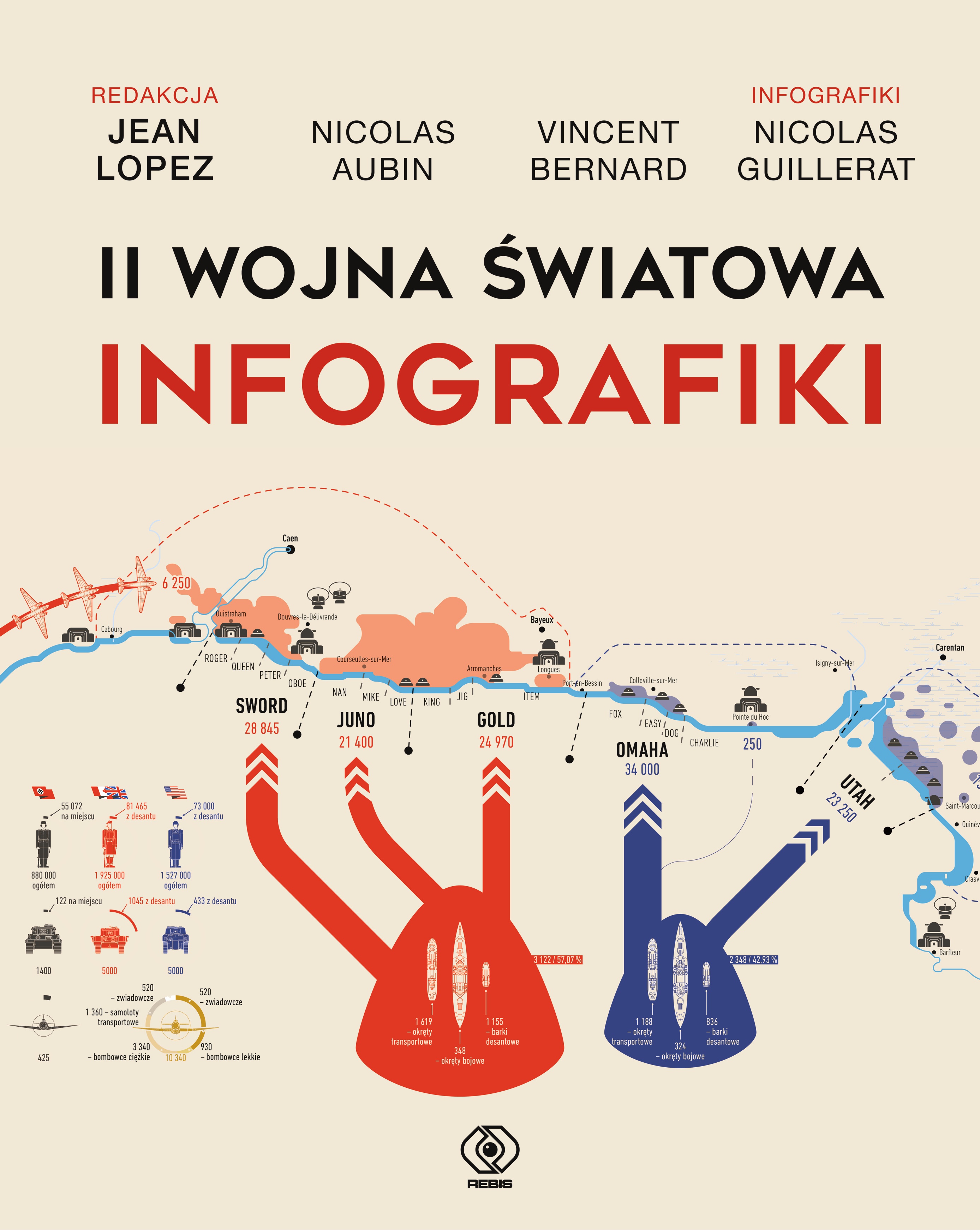 "II Wojna światowa. Infografiki" -pozycja obowiązkowa dla każdego fana historii II wojny